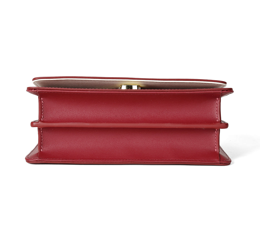 Novara Crossbody- Merlot